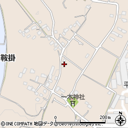 熊本県熊本市北区植木町一木7周辺の地図