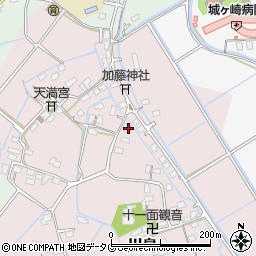 熊本県玉名市川島871周辺の地図