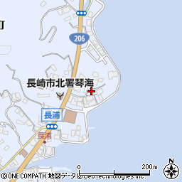 長崎県長崎市長浦町2589周辺の地図