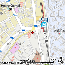 そうごう薬局　大村駅前店周辺の地図
