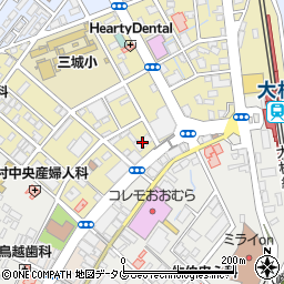 九州ひぜん信用金庫大村支店周辺の地図