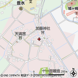 熊本県玉名市川島880周辺の地図