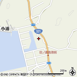 高知県宿毛市小筑紫町田ノ浦594周辺の地図