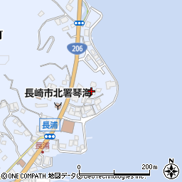 長崎県長崎市長浦町2583周辺の地図