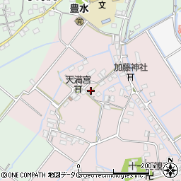 熊本県玉名市川島885周辺の地図