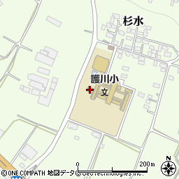 熊本県菊池郡大津町杉水3128周辺の地図