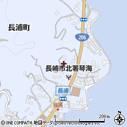 長崎県長崎市長浦町2616周辺の地図
