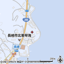 長崎県長崎市長浦町2582周辺の地図