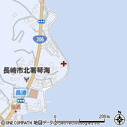 長崎県長崎市長浦町2584周辺の地図