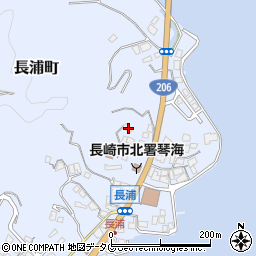 長崎県長崎市長浦町2623周辺の地図