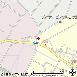 熊本県合志市御代志2周辺の地図