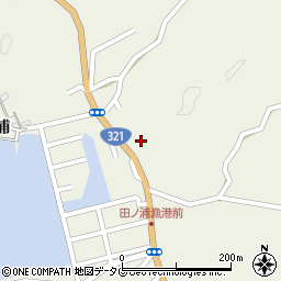 高知県宿毛市小筑紫町田ノ浦578周辺の地図