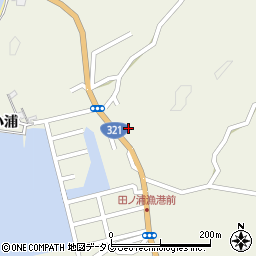 高知県宿毛市小筑紫町田ノ浦576周辺の地図