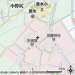 熊本県玉名市川島896周辺の地図