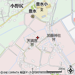 熊本県玉名市川島896周辺の地図