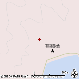 長崎県南松浦郡新上五島町有福郷530周辺の地図