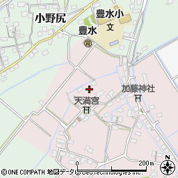 熊本県玉名市川島895周辺の地図