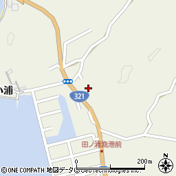 高知県宿毛市小筑紫町田ノ浦577周辺の地図