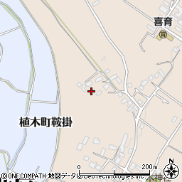 熊本県熊本市北区植木町一木340周辺の地図