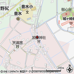 熊本県玉名市川島915周辺の地図