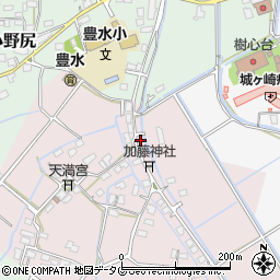 熊本県玉名市川島1162周辺の地図