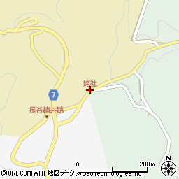 姥社周辺の地図