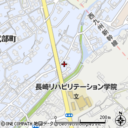 長崎県大村市武部町126-5周辺の地図