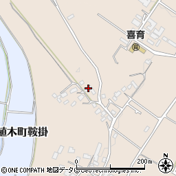 熊本県熊本市北区植木町一木364周辺の地図
