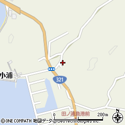 高知県宿毛市小筑紫町田ノ浦1260周辺の地図