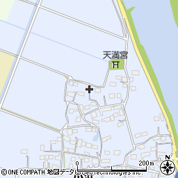 熊本県玉名市小浜22周辺の地図