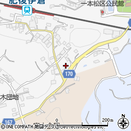 熊本県玉名市伊倉北方2391-6周辺の地図