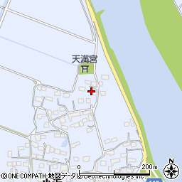 熊本県玉名市小浜32周辺の地図