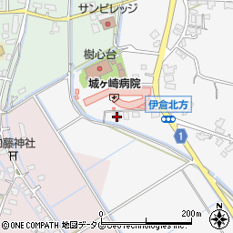 熊本県玉名市伊倉北方264-2周辺の地図