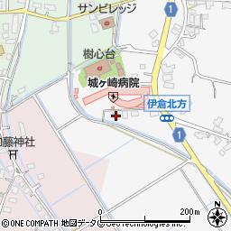 熊本県玉名市伊倉北方264-2周辺の地図