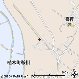 熊本県熊本市北区植木町一木360-1周辺の地図
