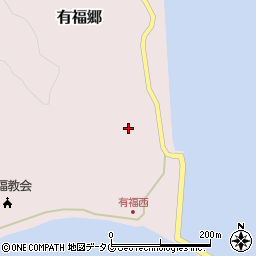 長崎県南松浦郡新上五島町有福郷294周辺の地図