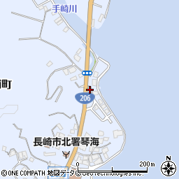 長崎県長崎市長浦町2571周辺の地図