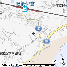 熊本県玉名市伊倉北方2429周辺の地図