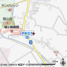 熊本県玉名市伊倉北方292-1周辺の地図