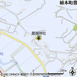 熊本県熊本市北区植木町豊岡956周辺の地図