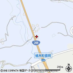 熊本県熊本市北区植木町豊岡2651周辺の地図