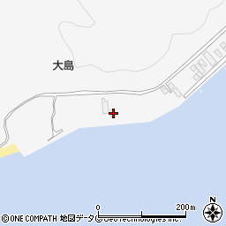 高知県宿毛市大島2-98周辺の地図