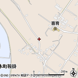 熊本県熊本市北区植木町一木390周辺の地図