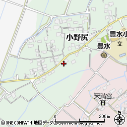 熊本県玉名市小野尻714周辺の地図