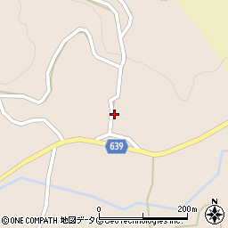 大分県竹田市田井44周辺の地図