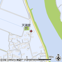 熊本県玉名市小浜43周辺の地図