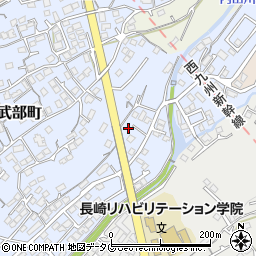 長崎県大村市武部町137周辺の地図