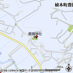 熊本県熊本市北区植木町豊岡958周辺の地図