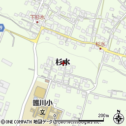 〒869-1236 熊本県菊池郡大津町杉水の地図