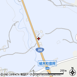 熊本県熊本市北区植木町豊岡2653周辺の地図